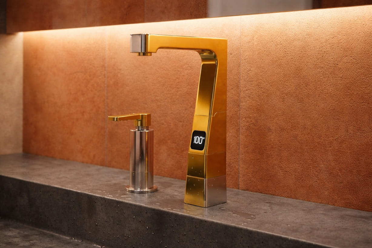 Delta touchless faucet troubleshooting workflow chart showing no-water-flow diagnosis from power source inspection to solenoid and aerator checks